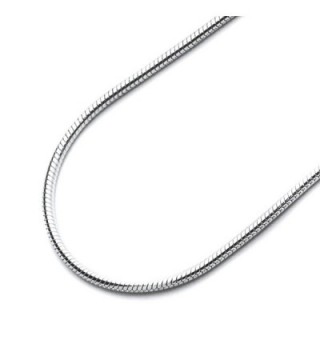 Womens Sterling Silver Italian Necklace