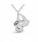 Rosa Vila Tiny Sloth Necklace in Women's Pendants