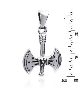 Viking Battle Sterling Silver Pendant in Women's Pendants