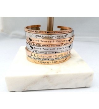 Bloom Where Planted Rose Gold in Women's Bangle Bracelets