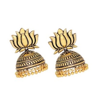 Bollywood Oxidised Traditional Jewelry Earrings in Women's Drop & Dangle Earrings