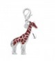 NOUMANDA Mini Cartoon Giraffe Pendant Fit-Fashion Small Pendant-DIY Bracelet Necklace - C012MLAP7AT