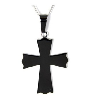 Serenity Prayer Cross Pendant Necklace