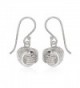 Sterling Silver Love Knot Dangling Earrings - CE11YQXHHEB