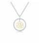 Pendant Necklace Classic Rhodium Zirconia - CC186ZCXN8A