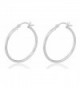 925 Sterling Silver 1.25 Inch Hoop Earrings [Jewelry].. - CX11MQT7DGT
