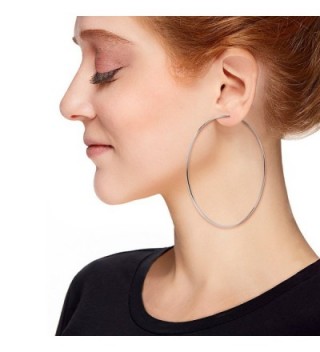 Sterling Silver 3 25 Continuous Earrings
