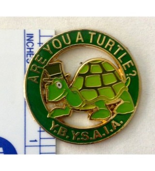 1 Turtle Cutout Lapel Pin