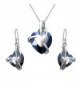 EleQueen Sterling Courageous Inspired Swarovski in Women's Jewelry Sets