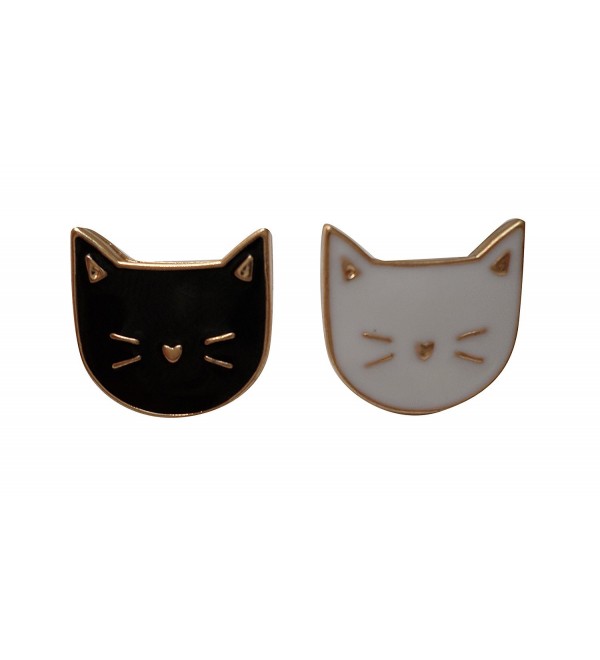 Cute Cat Enamel Lapel Pin Set - CC12KWK8EH5