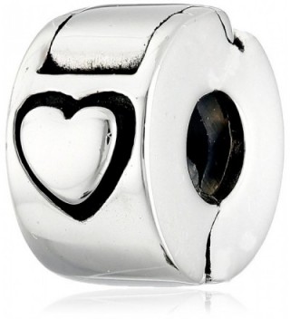 Chamilia Sterling Silver Freedom Heart Lock Bead Charm - CK116OHQAJT