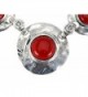 Graduated Precious Reconstituted Stones Necklace