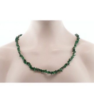 447 00 Carat Malachite Chip Necklace in Women's Pendants