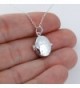 Sterling Silver Hammered Finish Necklace