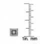 0.05 Carat (ctw) White & Black Round Diamond Micro Pave Setting Kite Shape Stud Earrings - CN119DYPJXT
