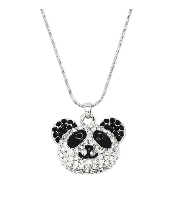 Liavys Panda Pendant Fashionable Necklace - CU12O7ULEBJ