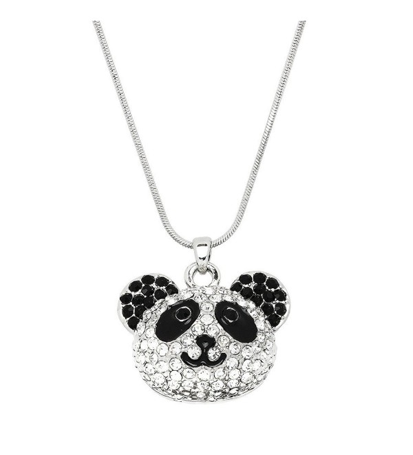 Liavys Panda Pendant Fashionable Necklace - CU12O7ULEBJ