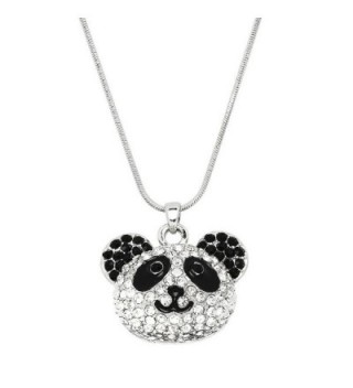 Liavys Panda Pendant Fashionable Necklace - CU12O7ULEBJ