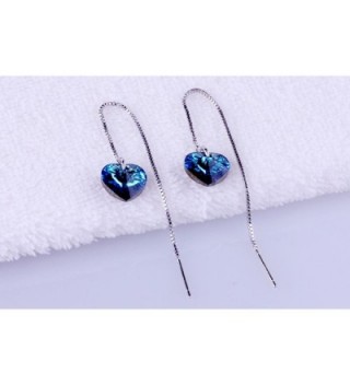Injoy Jewelry Crystal Threader Earrings in Women's Drop & Dangle Earrings
