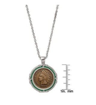 American Coin Treasures Pendant Necklace in Women's Pendants