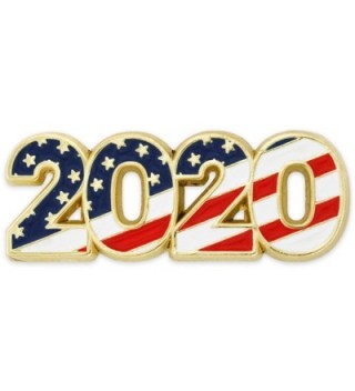 PinMart's 2020 American Flag Patriotic Year Enamel Lapel Pin - CE12MAC6SXD