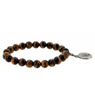 Simulated Tiger Eye Bracelet Two Sided