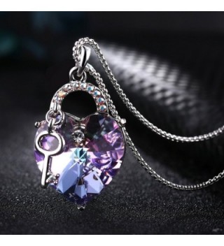 T400 Jewelers Necklace Swarovski Crystals in Women's Pendants