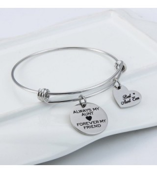 Jewelady Engraved Stainless Expandable Bracelet in Women's Bangle Bracelets