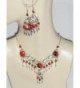 Beautiful Huayruro Seeds Necklace Earrings