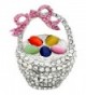 Easter Basket Pin Fashion Brooch Pin - CT11048H643