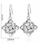 JUFU Womens Sterling Silver Earrings in Women's Drop & Dangle Earrings