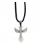 Wing Cross Necklace - CD110IBCYQV