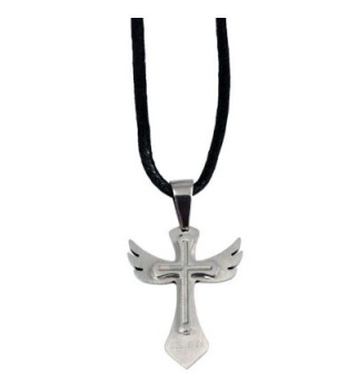 Wing Cross Necklace - CD110IBCYQV