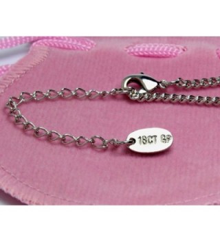 Name Necklace White Gold Plated in Women's Chain Necklaces