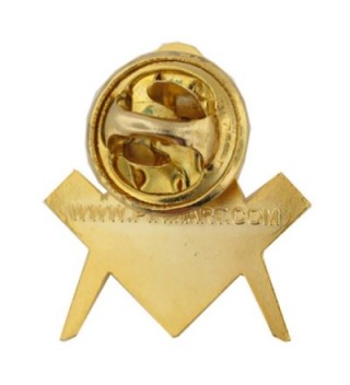 PinMarts Masonic Symbol Compass Enamel