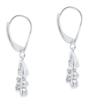 Sterling Silver Teddy Jewelry Earrings in Women's Drop & Dangle Earrings