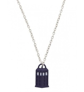 Doctor Who 839546269363 TARDIS Necklace in Women's Pendants