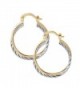 Earrings Hoops Women Fashionvictime Plated