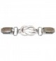 Silver Antique Knot Cardigan Clip