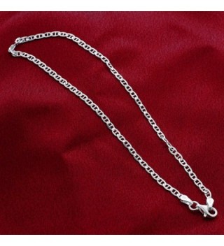 Gem Avenue Sterling Bracelet Lobster in Women's Anklets