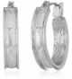 Nine West -Tone Small Huggie Hoop Earrings - Silver - CF183YQR6KI