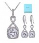 Crystal Jewelry Set Women Bridesmaids - Clear - CZ1897DEWW9