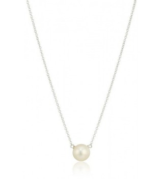 Dogeared Pearls Sterling Silver Necklace in Women's Pearl Strand Necklaces