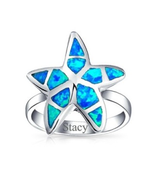 Bling Jewelry Synthetic Nautical Starfish in Women's Statement Rings