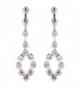 ACCESSORIESFOREVER Wedding Jewelry Rhinestone Necklace