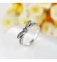 BAMOER Sterling Gemstone Infinity Romantic in Women's Stacking Rings