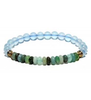 Raviga Handmade Gemstone Bracelet Chalcedony