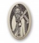St Andrew Porcelain Oval Medal on Braided Cord | Patron Saint of Scotland- Russia and Fishermen - C7183NH9YTT