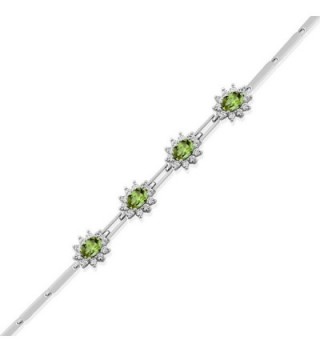 Gemstone Birthstone Sterling Bracelet Extender