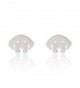 925 Sterling Silver Cut-Out Mini Puppy Dog Face Matte Finish Stud Earrings - Nickel Free - C811W4KATL5